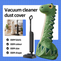 Housse anti-poussière OEM ODM pour aspirateur et défroisseur vapeur, housse de protection domestique personnalisable en tissu, motif et couleur au choix, anti-UV