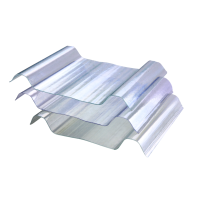 Feuille de toit transparente en plastique renforcé de fibre de verre de prix usine Frp tuile d'éclairage naturel