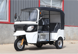 Tuk-tuk électrique à carrosserie fermée Keyu New Energy, <span class=keywords><strong>taxi</strong></span> 6 places pour le transport urbain - Product Image 4