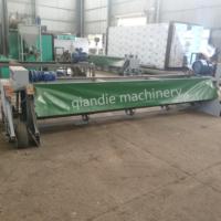 Machine à retourner le compost à commande automatique de type mobile, mélangeur de compost pour champignons, retourneur de paillis, capacité de 15T/H, haute performance