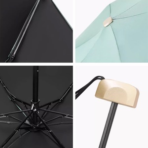 19 Inches Mini Pocket Travel Folding Iron <b>Frame</b> Umbrella Super Light Auto Open Manual Control All-Season Business Gifts for - Product Image 6