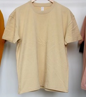Calidad superior Grueso 100% Algodón Peso pesado 280gsm Multi Color sólido Camiseta para hombres y mujeres