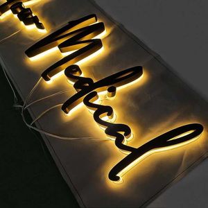 Insegna Aziendale Personalizzata in Metallo, Decorazione per Salone, Lettere in Metallo per Negozi e Uffici a Basso Prezzo - Product Image 6