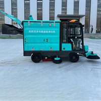 Balayeuse Routière à Déchargement Automatique Aspirateur Électrique Machine de Nettoyage des Rues pour Trottoir