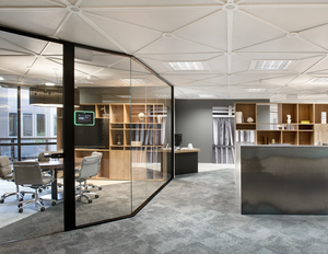 Tùy Chỉnh Thiết Kế Hiện Đại Duy Nhất Đôi Kính Phân Vùng Tường Cửa Chớp Kính Khung Modular Văn Phòng Tường Hội Thảo Nhà Văn Phòng Âm Thanh - Product Image 5