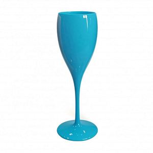Verres à vin incassables en plastique colorés – Gobelets à champagne promotionnels en acrylique pour fêtes - Product Image 2