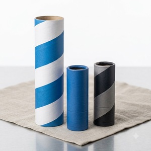Crush Resistant Brown Kraft Paper Tube Core Blank Cardboard Cylinder For Postal Mailing And <b>Textile</b> Winding Bulk - Product Image 1