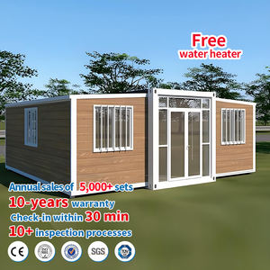 Casa Container Espandibile 20ft/40ft con Bagno e Cucina, Casa Pieghevole Rimovibile Arredata in Pannelli Sandwich, Australia - Product Image 1