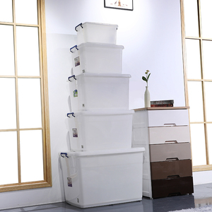 2025 công suất lớn nóng bán nhựa lưu trữ Box với bánh xe bền nhựa lưu trữ <span class=keywords><strong>container</strong></span> cho khách sạn - Product Image 3