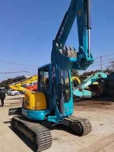 Utilisé pour KX155 Mini pelle sur chenilles 5 tonnes d'occasion vente de stock de matériel de construction - Product Image 4