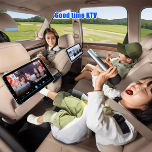 Moniteur d'appuie-tête de <span class=keywords><strong>voiture</strong></span> 10,1 pouces sous Android <span class=keywords><strong>pour</strong></span> système <span class=keywords><strong>DVD</strong></span>, divertissement siège arrière, Mirror Link, émetteur FM, port USB - Product Image 5