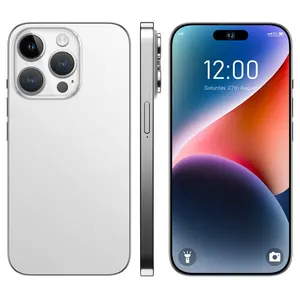 热卖celular i 14手机14 pro max el原装12gb + 512gb 6.7英寸手机双sim卡带标志手机智能手机