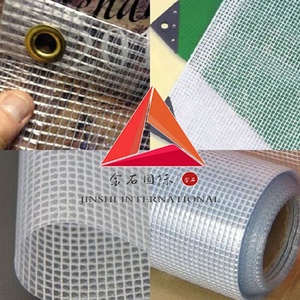 Jinshi rõ ràng minh bạch Tarpaulin PVC trong suốt Tarpaulin PVC tăng cường phim Tarpaulin Tarp lưới vải - Product Image 5