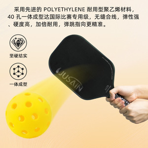 Titan Pickleball 40-Hole 26-Hole Professional Tpepe <b>Material</b> Factory Direct Racing Equipment - Product Image 3