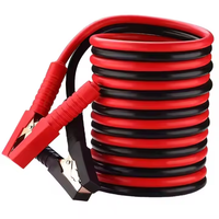 Câble de démarrage haute qualité 4M pour voiture et camion, avec pinces crocodiles, gaine PVC, aluminium cuivré, outil de démarrage rapide
