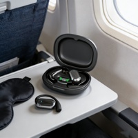 Écouteurs sportifs sans fil Bluetooth, légers, ergonomiques, intra-auriculaires, résistants à la transpiration, avec réduction de bruit, longue autonomie