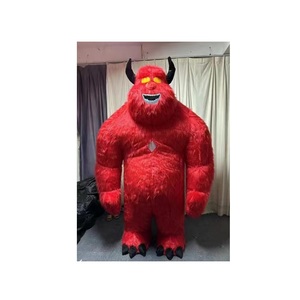 เครื่องแต่งกายมาสคอตการ์ตูนสำหรับผู้ใหญ่ <span class=keywords><strong>Mike</strong></span> Sullivan แบบเป่าลมได้ลายมอนสเตอร์มหาวิทยาลัยออกแบบได้ตามต้องการ - Product Image 1