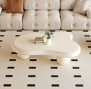 <span class=keywords><strong>Tavolino</strong></span> da Caffè Moderno di Lusso a Forma di Nuvola con Vano Portaoggetti <span class=keywords><strong>per</strong></span> Soggiorno, Camera da Letto, Hotel o Appartamento - Product Image 5