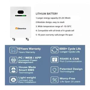 Solar Energy Storage Lifepo4 Battery 48V 20Kwh 10Kwh 15kwh 100ah 200Ah Home Power <b>Wall</b> Battery - Product Image 5