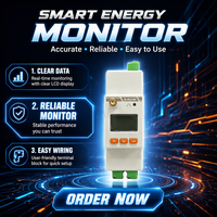 Medidor de Energía Inalámbrico Monofásico AC Acrel ADW310-HJ-D16-4GHW IoT con Interfaz DI/DO para Sistema de Distribución de Energía