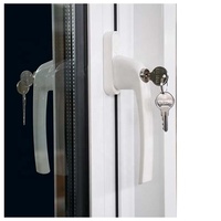 Ventana Abatible de Aluminio con Triple Vidrio Aislante, Resistente a Huracanes NFRC, Vertical, Sin Fugas, con Doble Acristalamiento