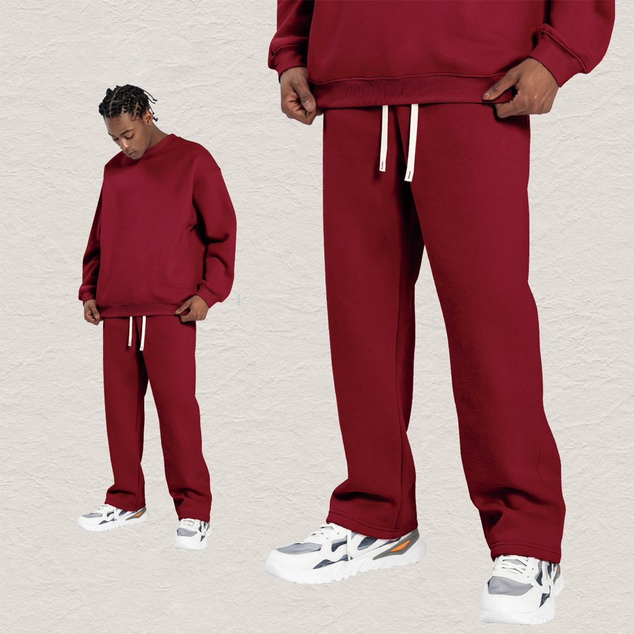 Dark Red pants