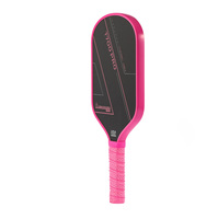 Raquette de pickleball professionnelle 2026 en fibre de carbone nid d'abeille bicolore T700, personnalisable, haute qualité, portable, approuvée USAPA