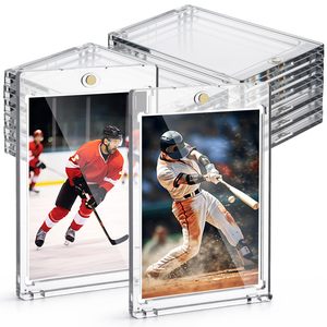 NOVISON One Touch Pro Mold Magnetic Card Holder Display Protector กล่องใส่การ์ดแม่เหล็กแบบแข็ง ไม่มีฝาปิด หนา 30 มม. ขนาดการ์ดสั่งทำได้ - Product Image 1