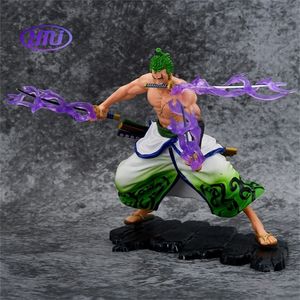 Figura de acción de una pieza Wano Country Roronoa Zoro Haki Battle <span class=keywords><strong>Ver</strong></span> colección <span class=keywords><strong>Anime</strong></span> figura juguete tiene cinta de energía - Product Image 3