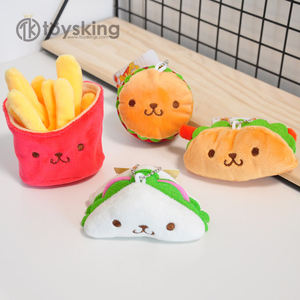 2026 yeni yaratıcı peluş patates kızartması ve Hamburger yumuşak dolması peluş <span class=keywords><strong>Pizza</strong></span> oyuncaklar yılan ve Fast <span class=keywords><strong>Food</strong></span> oyuncak çocuklar için - Product Image 1