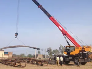 40 Tonnen Gelände kran SRC400 Überkopf-Hebe maschine für Bau zwecke