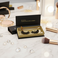 Cils en Vison 100% Naturel, Faux Cils en Bande, Cils 3D Faits Main, Luxe, Marque Privée, Nouveautés 2025 Super Sky