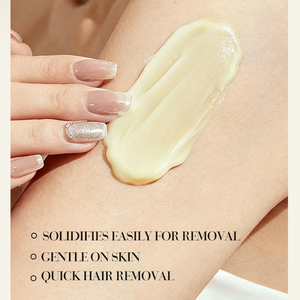 KORMESIC Vente en gros 100g Perles de cire dépilatoire au miel, toucher soyeux et lisse, apaisantes, douces et apaisantes, sans bandes, pour l'épilation - Product Image 4