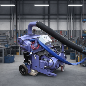 Rovan FasterBlaster FB16 " : Sablage à sec automatique pour le nettoyage des réservoirs, des toits et des sols – Sablage avant-arrière pour la construction métallique et la construction de bobines - Product Image 1