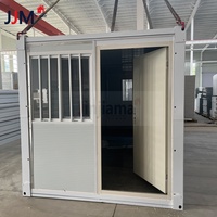 JJM Move Maison mobile préfabriquée mini, empilable et pliable, 1 chambre, conteneur portable pliable