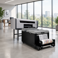 Imprimante DTF I1600 grand format A2 pour film, t-shirts et autocollants, double tête jet d'encre, pour logos sur t-shirts, avec courroie d'impression