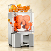 Presse-agrumes industriel commercial automatique pour oranges entières et extracteur de jus pour bar à jus, café, vente au détail