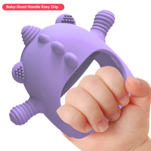 Anillo de Dentición de Silicona para Bebés, Juguete Suave y Delicado, Libre de BPA, 9 Colores, para Bebés de 0 a 24 Meses, Venta al Por Mayor - Product Image 5