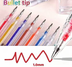 <span class=keywords><strong>Penne</strong></span> Gel Glitterate con Inchiostro Scintillante, Punta 1.0mm, Linea Spessa, Cancellabili, per Journaling e Regalo - Product Image 6