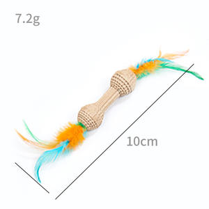 2025 Bestseller Katzenspielzeug Feder-Karton-Kratzspielzeug Kätzchen-Rollspielzeug für Katzen zum Spielen im Innenbereich - Product Image 5