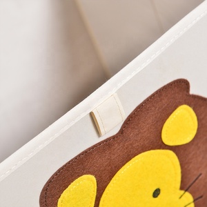 Nhà Máy Outlet Phim Hoạt Hình Mô Hình Thêu <span class=keywords><strong>Polyester</strong></span> Vải Đóng Mở Trẻ Em Đồ Chơi Lưu Trữ Túi Cổ Điển Trẻ Em Phòng Tổ Chức - Product Image 3