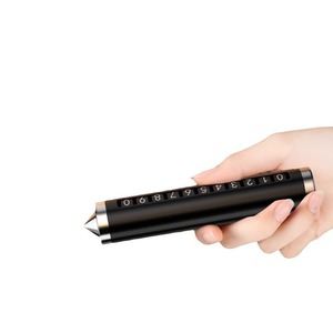 Temporary Parking Card Metal Hidden <b>Window</b> Breaker With Number Display For Car <b>Safety</b> - Product Image 1