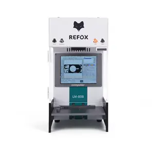 Refox LM-80E 6W/20W Lasermarkering Graveermachine Backcover Removal Tool Ingebouwde Rookafzuigcomputer