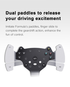 Volante de Carreras PXN V10 con Force Feedback y Palanca de Cambios de 6 Velocidades para Xbox Project <span class=keywords><strong>Cars</strong></span> <span class=keywords><strong>2</strong></span> - Product Image 2