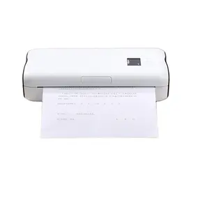 Home and mobile office use portable thermal printer A4 size USB Blue T mobile A4 document printer