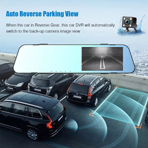 4.3 inch Video Recorder phía trước và phía sau xem kép máy ảnh xe DVR với bãi đậu xe <span class=keywords><strong>Sens</strong></span> - Product Image 5