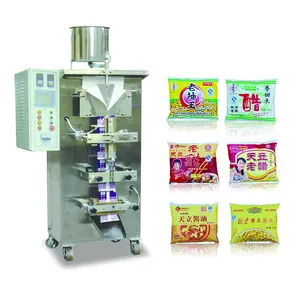 automatic liquid water filling packing machine PLC computer juice water plastic packaging bags filling sealing machine