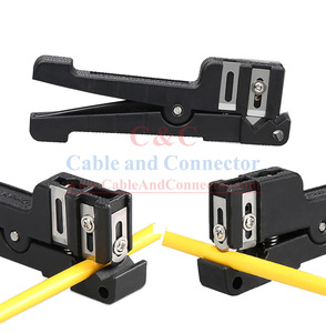 Pengupas kabel 0 ~ 3.2mm 3.2 ~ 5.6mm, alat pengupasan serat 4.8 ~ 7.9mm kabel bulat jaket pemotong Jones alat pengupas tabung penyangga