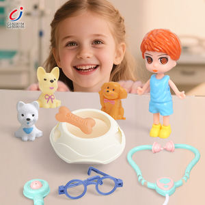 Chengji Pet Dog Care Set <span class=keywords><strong>Jouet</strong></span> Interactive Simulation Education Doctor <span class=keywords><strong>Kit</strong></span> pour les Filles Pretend Play Doctor Set avec Dog Toy - Product Image 3