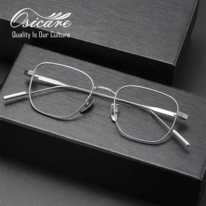 Gafas de Diseño de Marca de Lujo para Hombre, Gafas GM, Lentes Ópticas, Gafas de Vista para Hombre, Monturas Ópticas de Titanio - Product Image 1